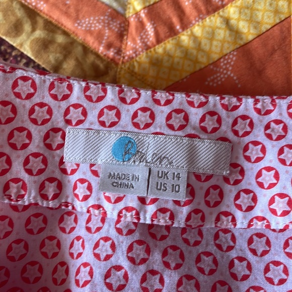 Boden Flowy Blouse size 10 US - Picture 5 of 6